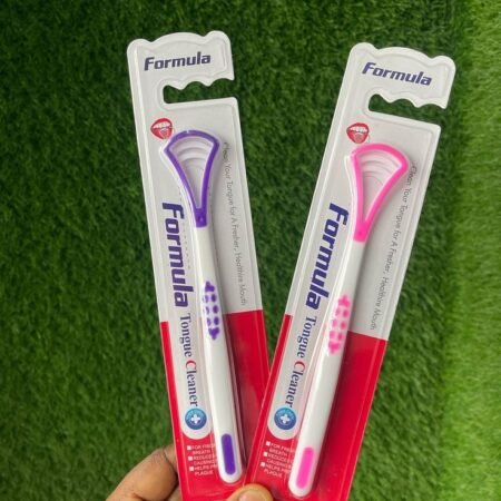 Gratte-Langue Formula Nettoyeur de Langue Ergonomique pour Haleine Fraîche Durable, Racloir Anti-Plaque et Bactéries, Outil d'Hygiène Buccale Essentiel pour Adultes et Enfants, Disponible en Rose et Violet