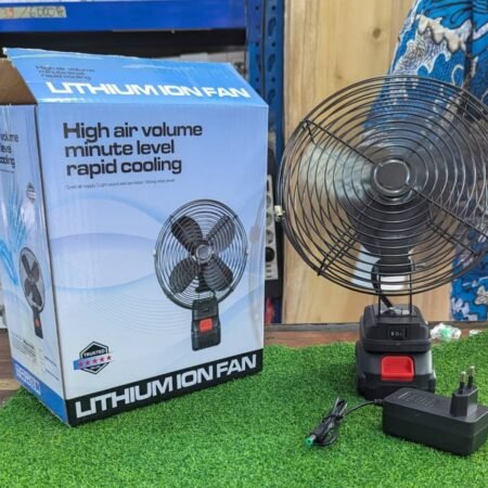Ventilateur Portable Rechargeable Lithium-Ion, Brasseur d'Air Puissant et Silencieux pour Refroidissement Rapide, Idéal Maison, Bureau et Extérieur, Autonome et Sans Fil