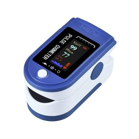 Oxymètre de Pouls Digital Portable, Saturomètre pour Mesure Précise de l'Oxygène Sanguin et Fréquence Cardiaque, Moniteur de Saturation SpO2 et Pouls avec Écran LED, Fiable et Facile à Utiliser