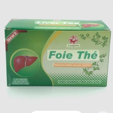 Thé pour le Foie Naturel Long Hai, Tisane Détoxifiante Hépatique Sans Additif, Soutien Digestif et Purification de l'Organisme, Boisson Bien-être en 20 Sachets (40g)