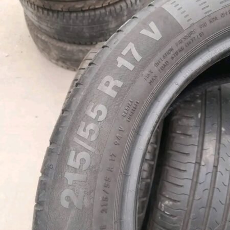 Pneu Radial Tubeless 215/55 R17 94V pour Voiture, Haute Performance et Durabilité, Adhérence Optimale Toutes Saisons, Sécurité Renforcée et Confort de Conduite