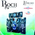 Système Home Cinéma ROCH 3.1 X-BASS RS-1603, Enceinte Bluetooth Puissante avec Télécommande, Qualité Sonore Immersive pour Divertissement à Domicile, « Super Power »