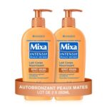 lot de 2 mixa intensif effet soleil peaux mates