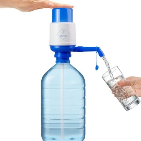 Pompe à Eau Manuelle pour Bouteille de 10L, Distributeur de Bouteille Grande Capacité, Robinet Poussoir Portable Sans Électricité, Facile à Utiliser et Hygiénique pour Maison, Bureau et Extérieur