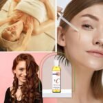 Huile Naturelle ROUSHUN Vitamine C Éclaircissante & Hydratante, Sérum Anti-Taches pour Corps et Visage, Soin Complet Post-Bain pour Peau Lumineuse et Unifiée, 118ml