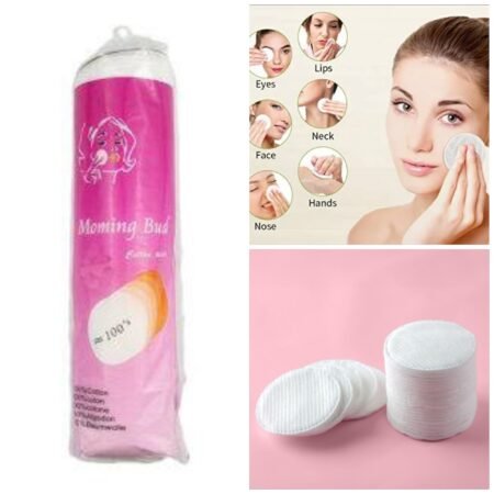 Lot de 3 Paquets de Disques de Coton Démaquillants Ultra-Doux 100% Pur Coton, Tampons Absorbants pour Nettoyage Visage et Application Soins, Idéal Peaux Sensibles, Paquet Économique