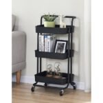 chariot 3couches mobile chariot de rangemen