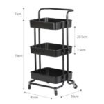 trois etageres chariot de service chariot de cuisi