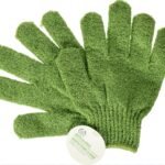 Gants de Bain Exfoliants pour Douche, Nettoyage Profond et Peau Douce, Accessoire de Soin Corporel Revitalisant, Élimine les Peaux Mortes, Gant de Massage