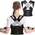 Correcteur de Posture Dorsale et Lombaire Unisexe, Redresse-Dos Ergonomique pour Soulager les Douleurs et Améliorer l’Allure, Ceinture de Maintien Réglable et Discrète