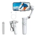 M1 3 Axis Smartphone Gimbal Anti Shake Stabilizer W Face Tracking Time Lapse