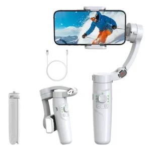 M1 3 Axis Smartphone Gimbal Anti Shake Stabilizer W Face Tracking Time Lapse