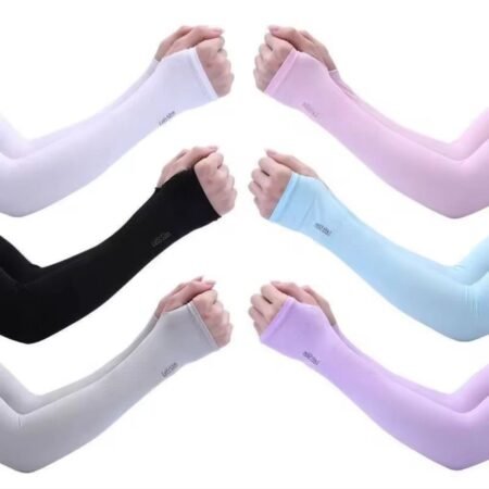 Manches de Protection Solaire UV pour Bras, Cache-bras Anti-UV Respirant et Élastique pour Cyclisme, Conduite, Sport et Activités Extérieures, Protection Contre les Coups de Soleil et le Vieillissement Prématuré de la Peau, Confort Optimal et Séchage Rapide
