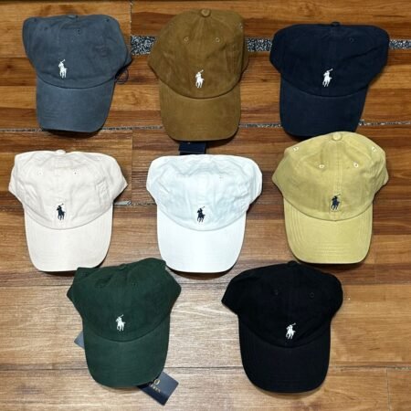 Casquette polo de Baseball Ajustable Unisexe en Coton avec Logo Brodé, Style Décontracté Multi-couleurs