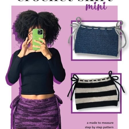 Patron de Mini Jupe Crochet DIY – Tuto Pas à Pas pour Femme, Modèle Ajustable et Facile