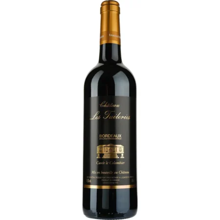 Vin Château Les Tuileries Cuvée Le Colombier Bordeaux 2018, rouge, sec, 0,75 l