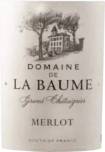 grand chataignier merlot domaine de la baume label 600x600