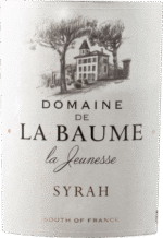 la jeunesse syrah domaine de la baume label