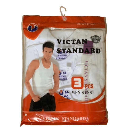 victan standard mens vest white xl pack of 3 victan standard mens vest white xl pack of 3