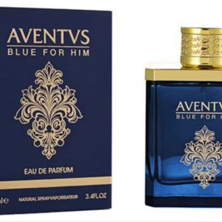 AVENTVS BLUE FOR HIM Eau de Parfum Homme 100ml, Fragrance Boisée Fraîche Longue Tenue
