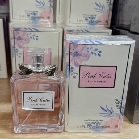 Pink Cutie Eau de Parfum pour Femme, Fragrance Florale Fruitée Élégante Vaporisateur 100ml