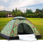 Waterproof Tent Outdoor Two Person Single Layer Camouflage Tent Two Person Camping Beach Tent