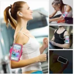 Brassard de sport pour téléphone portable – Support téléphone de bras pour salle de sport et footing